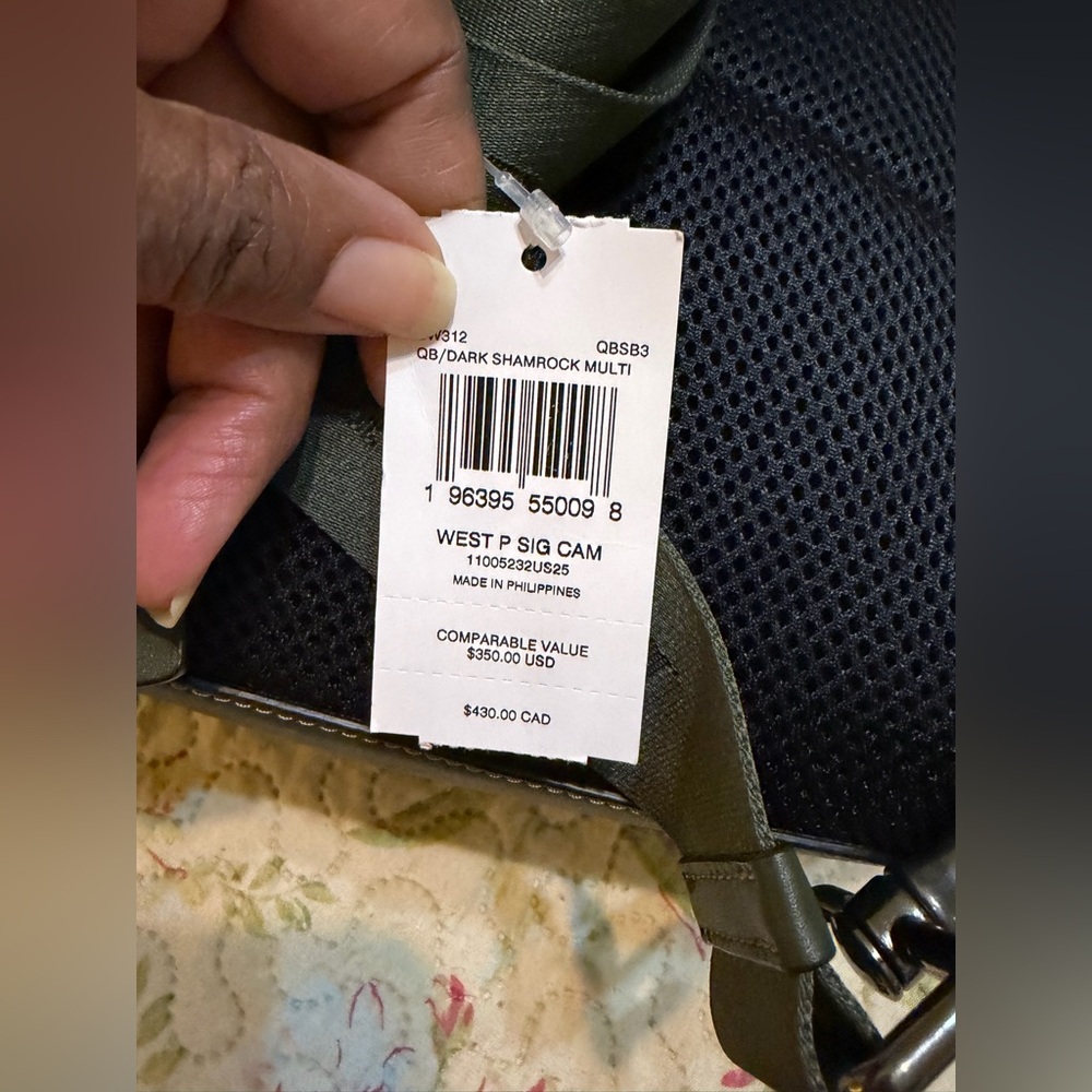 Coach Dark Shamrock Multi Shoulder Bag